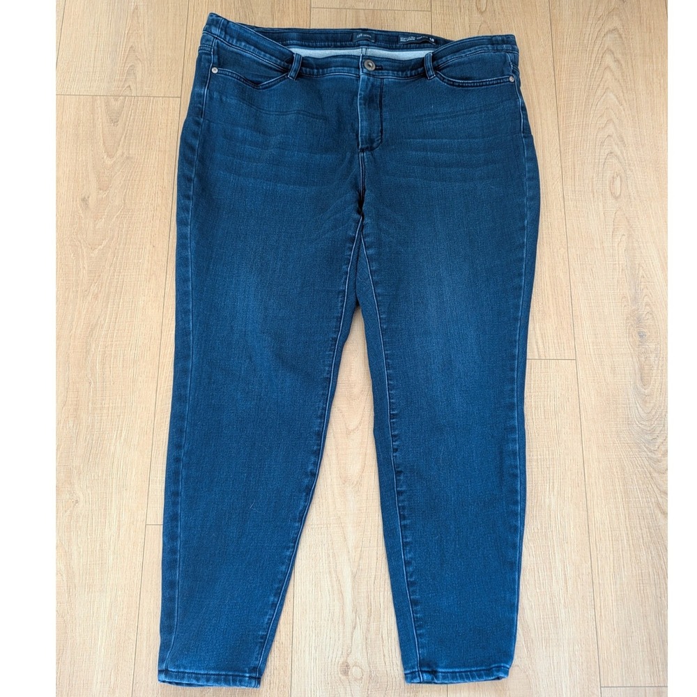 J. Jill Denim Womens 18 Soft Ultra Stretch Medium Wash Jegging Jeans‎